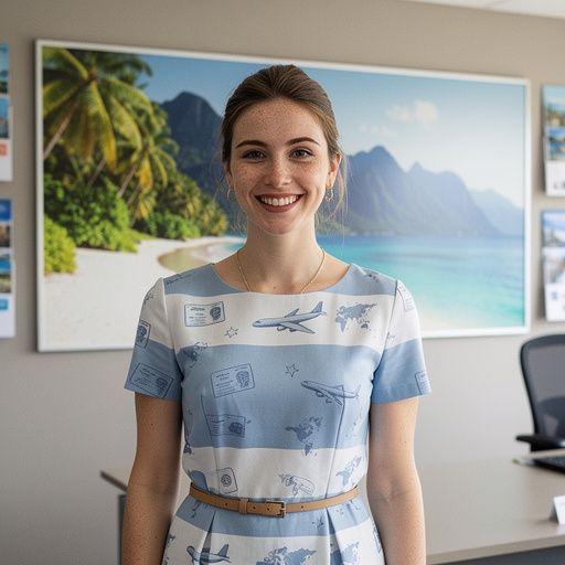 Rodzina przy wspólnym stole, planująca swoje wakacje.